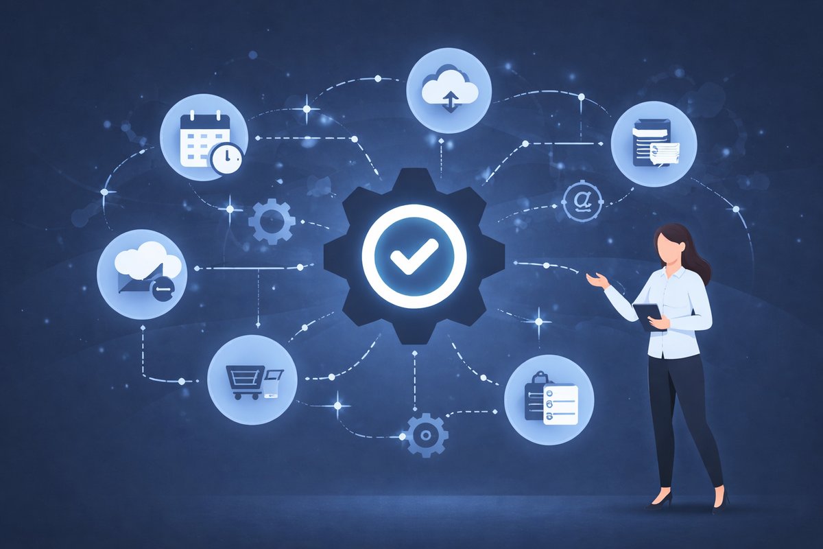 Flux d'automatisation des processus métier